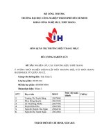 IUH - Tiểu luận QUẢN TRỊ THƯƠNG HIỆU TRANG PHỤC - NGHIÊN CỨU CÁC THƯƠNG HIỆU THỜI TRANG - Ý TƯỞNG KHỞI NGHIỆP THÀNH LẬP MỘT THƯƠNG HIỆU TÚI THỜI TRANG HANDMADE TỪ QUẦN ÁO CŨ.