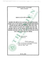 Nghiên cứu biến dị của lim xanh (erythrophloeum fordii oliv) và re hương (cinnamomum iners reinw) về một số Đặc Điểm sinh trưởng, hình thái, giải phẫu và sinh lý tại núi luốt, trường Đại học lâm nghiệp