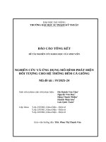 Nghiên cứu và Ứng dụng mô hình phát hiện Đối tượng cho hệ thống Đếm cá giống