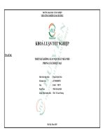 Thiết kế không gian nội thất nhà phố phong cách hiện Đại