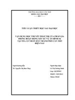 Triết học sau Đại học - Học thuyết pháp trị của Hàn Phi Tử