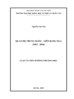 Quan hệ trung quốc  liên bang nga (2012   2024)