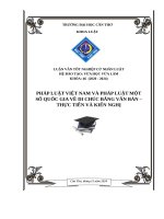 Pháp luật việt nam và pháp luật một số quốc gia về di chúc bằng văn bản – thực tiễn và kiến nghị