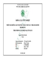 Thiết kế không gian nội thất nhà Ở chung cư brg diamond residence theo phong cách hiện Đại tối giản