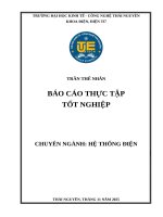 Báo cáo thực tập tốt nghiệp  công ty tnhh thương mại dịch vụ khải thắng