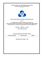 Vấn Đề dân tộc trong thời kỳ quá Độ lên chủ nghĩa xã hội  thực trạng và giải pháp thực hiện chính sách dân tộc của Đảng và nhà nước việt nam hiện nay
