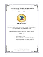 Đề tài khuynh hướng nho giáo thời kì lê sơ (thế kỉ xv)