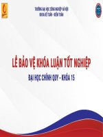 Kế toán bán hàng và xác Định kết quả bán hàng tại công ty cổ phần xây dựng nhà và Đô thị viễn Đông