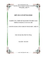 Nghiên cứu, thiết kế mạch Đèn tín hiệu giao thông sử dụng ic 555 và ic 4017