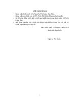 Nghiên cứu nhằm Đánh giá thực trạng quản lý và phát triển nguồn nhân lực tại công ty tnhh sản xuất và thương mại unc