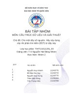 Chủ Đề cho một dãy số nguyên  hãy xây dựng cây nhị phân tìm kiếm (bst) từ dãy này