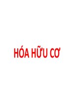 BÀI GIẢNG - HÓA HỮU CƠ - HÓA HỌC HỮU CƠ ( COMBO FULL SLIDES )