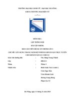 Chủ Đề xây dựng trang web Đặt phòng khách sạn trực tuyến cho khách sạn le cercle