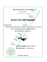 Đánh giá hiện trạng rừng tự nhiên sau 3 năm bảo vệ tại vùng phục hồi sinh thái khu bảo tồn thiên nhiên khe rỗ   sơn Động   bắc giang