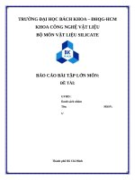 Hệ thống hóa kiến thức về gốm carbon, trình bày các phương pháp sản xuất hiện Đại như acheson, rbsc, lely và cvd, Đồng thời phân tích những Ưu – nhược Điểm