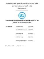 Tỷ suất lợi nhuận của doanh nghiệp Đang hoạt Động có kết quả sản xuất kinh doanh tại việt nam phân theo tỉnh thành