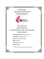 BÁO CÁO THỰC HÀNH HÓA PHÂN TÍCH 1 - ĐỊNH LƯỢNG ION Ca2+, Mg2+. ỨNG DỤNG XÁC ĐỊNH ĐỘ CỨNG CỦA NƯỚC