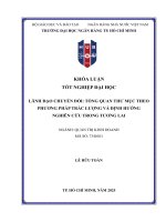 Lãnh Đạo chuyển Đổi tổng quan thư mục theo phương pháp trắc lượng và Định hướng nghiên cứu trong tương lai
