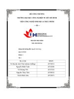 IUH - BÁO CÁO THỰC HÀNH Hóa Sinh Học - ĐỊNH LƯỢNG MỘT SỐ CHỈ SỐ DẦU MỠ