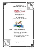 Đồ Án cdio – se 347 s Đề tài xây dựng website hướng dẫn pha chế Đồ uống