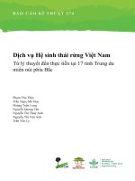 Giáo trình vụ hệ sinh thái rừng việt nam