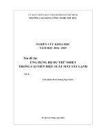 Ứng Dụng Bộ Dự Trữ Nhiệt Trong Cải Tiến Hiệu Suất Máy Sấy Lạnh.pdf