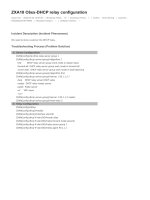 Zxa10 c6xx dhcp relay configuration