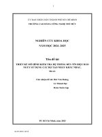 Thiết Kế Mô Hình Kiểm Tra Hệ Thống Đèn Tin Hiệu Báo Nguy Sử Dụng Các Bộ Tạo Nháy Khác Nhau.pdf