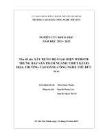Xây Dựng Bộ Giao Diện Website Trưng Bày Sản Phẩm Nghành Thiết Kế Đồ Họa Trường Cao Đẳng Công Nghệ Thủ Đức Nghiên Cứu Khoa Học Nh 2024-2025.Pdf