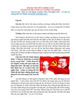 “Bảo vệ, vận dụng và phát triển chủ nghĩa Mác - Lê nin, tư tưởng Hồ Chí Minh trong bối cảnh hiện nay”