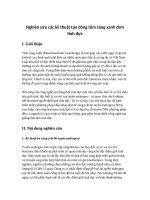 Nghiên cứu các kỹ thuật tạo dòng tôm càng xanh đơn tính đực