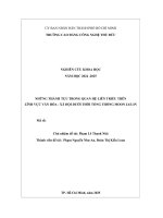 Những Thành Tựu Trong Quan Hệ Liên Triều Trên Lĩnh Vực Văn Hóa - Xã Hội Dưới Thời Tổng Thống Moon Jae -In.pdf