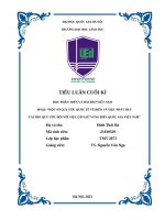 Một số quy Ước quốc tế về biển và việc phát huy vai trò quy Ước Đối với việc gìn giữ vùng biển quốc gia việt nam