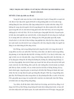 Thực trạng huy Động và sử dụng vốn fdi tại hải phòng giai Đoạn 2019 2023