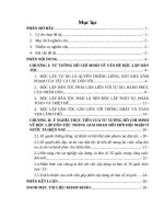 Ý nghĩa thực tiễn của tư tưởng hồ chí minh về Độc lập dân tộc trong giai Đoạn Đổi mới hội nhập Ở nước ta hiện nay