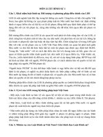 Đề cương luật hình sự 1