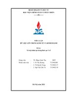 Tiểu luận dữ liệu lớn trong kinh tế và kinh doanh Đề tài trí tuệ nhân tạo trong lĩnh vực y tế