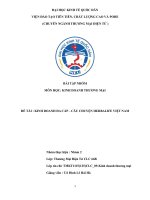 Kinh doanh thương mại Đề tài  kinh doanh Đa cấp – câu chuyện herbalife việt nam