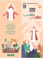 Tài liệu học hỏi Đố vui kinh thánh 2025 - Cùng Thánh LUCA gặp Chúa GIÊSU