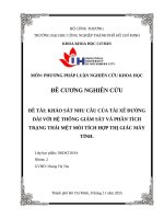 IUH - KHẢO SÁT NHU CẦU CỦA TÀI XẾ ĐƯỜNG DÀI VỚI HỆ THỐNG GIÁM SÁT VÀ PHÂN TÍCH TRẠNG THÁI MỆT MỎI TÍCH HỢP THỊ GIÁC MÁY TÍNH.