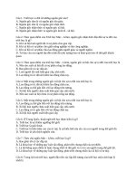 Tài liệu triết học  Đề tông hợp 300 câu trắc nghiệm