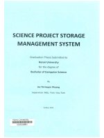 000059661 SCIENCE PROJECT STORAGE MANAGEMENT SYSTEM (HỆ THỐNG QUẢN LÝ LƯU TRỮ DỰ ÁN KHOA HỌC).