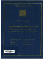 000087566 汉语和越南语量词的感情色彩对比研究 Nghiên cứu so sánh sắc nét biểu hiện cảm xúc của lượng giữa tiếng Trung và tiếng Việt