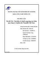 Tìm hiểu về chuỗi cung Ứng của odoo qua công ty cổ phần sữa vinamilk việt nam