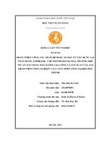 Khóa luận tốt nghiệp Kinh tế đầu tư: “Hoàn thiện công tác thẩm định dự án xây dựng tại ngân hàng Agribank - Chi nhánh Hoàng Mai: trường hợp 