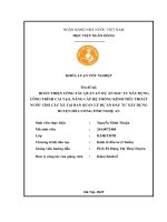 Khóa luận tốt nghiệp Kinh tế đầu tư: Hoàn thiện công tác quản lý dự án đầu tư xây dựng công trình cải tạo, nâng cấp hệ thống kênh tiêu thoát nước cho các xã tại Ban quản lý dự án Đầu tư xây dựng huyện Đô Lương, tỉnh Nghệ An