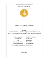 Khóa luận tốt nghiệp Kinh tế đầu tư: Hoàn thiện công tác lập và thẩm định dự án đầu tư phát triển phần mềm của Công ty Cổ Phần Phần mềm Quản lý Hiện hại