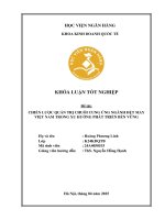 Khóa luận tốt nghiệp Kinh doanh quốc tế: Chiến lược quản trị chuỗi cung ứng ngành dệt may Việt Nam trong xu hướng phát triển bền vững