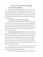 Khái quát về các cuộc cách mạng công nghiệp