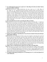 Đề cương ôn tập - Nhận Định Đúng sai - Luật Hình Sự